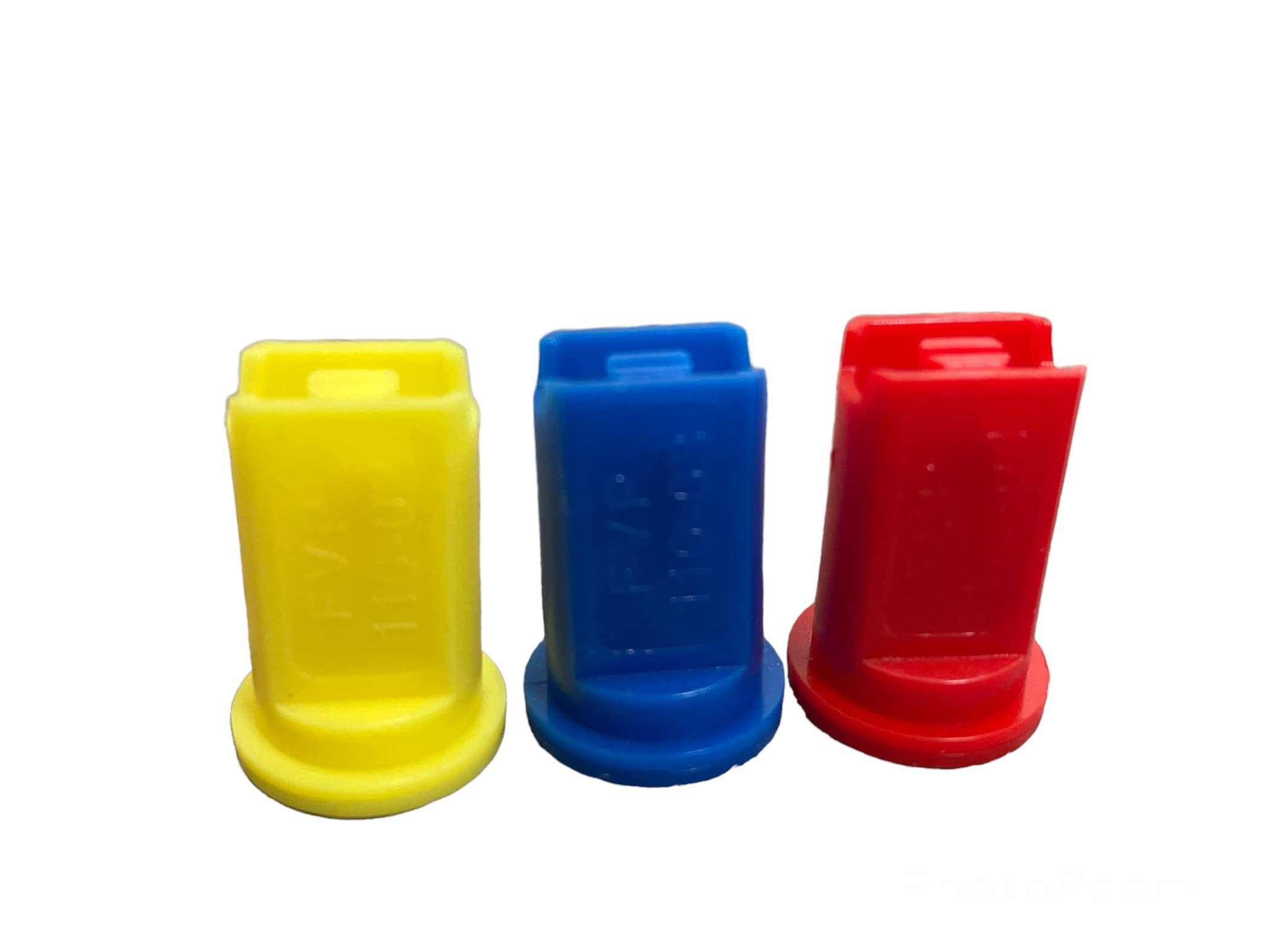 Air Induction Anti Drift Bubble Jet Nozzles, 110 Spraying Nozzle Tips, Pack of 3, One of Each Colour
