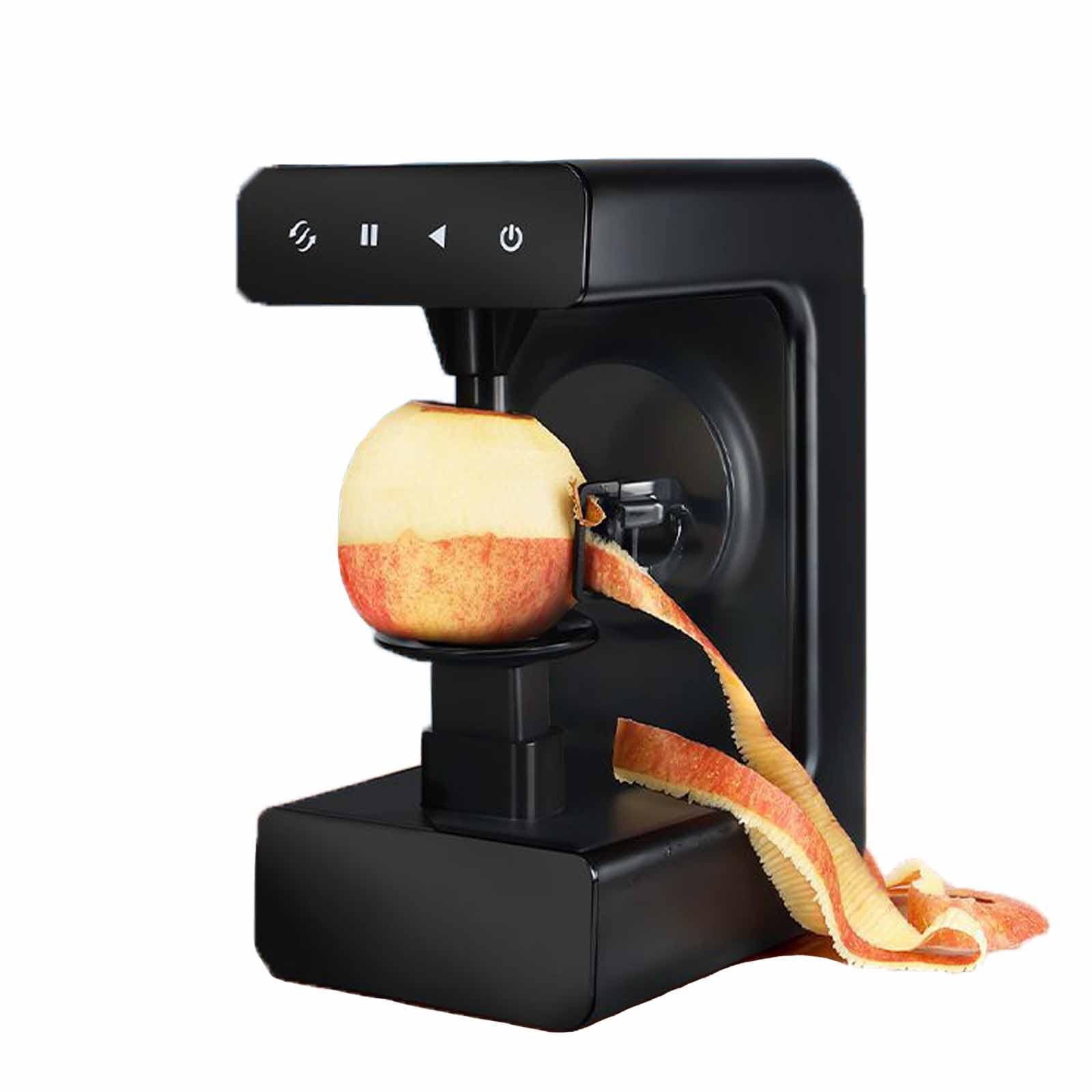 Schäler, Apfelschäler, multifunktionaler Obst- und Gemüseschäler(Black)