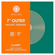 For 7 inch simgles & 45s – Provides a comfortable fit for 7" singles & eps. 18.8cm x 18.4cm x 3.8cm. Each pack contains 50 resealable sleeves. Resealable – There is a seal strip on the body of the bag which completely seals your record, protecting it...
