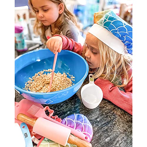 Giftinbox Kids Cooking And Baking Set, 54 Pcs Complete Kit With Apron And Chef Hat, Real Kids Cooking Utensils And Kitchen Accessories For Junior Chef, Ultimate Kids Baking Gift For Girls Boys #TOP6