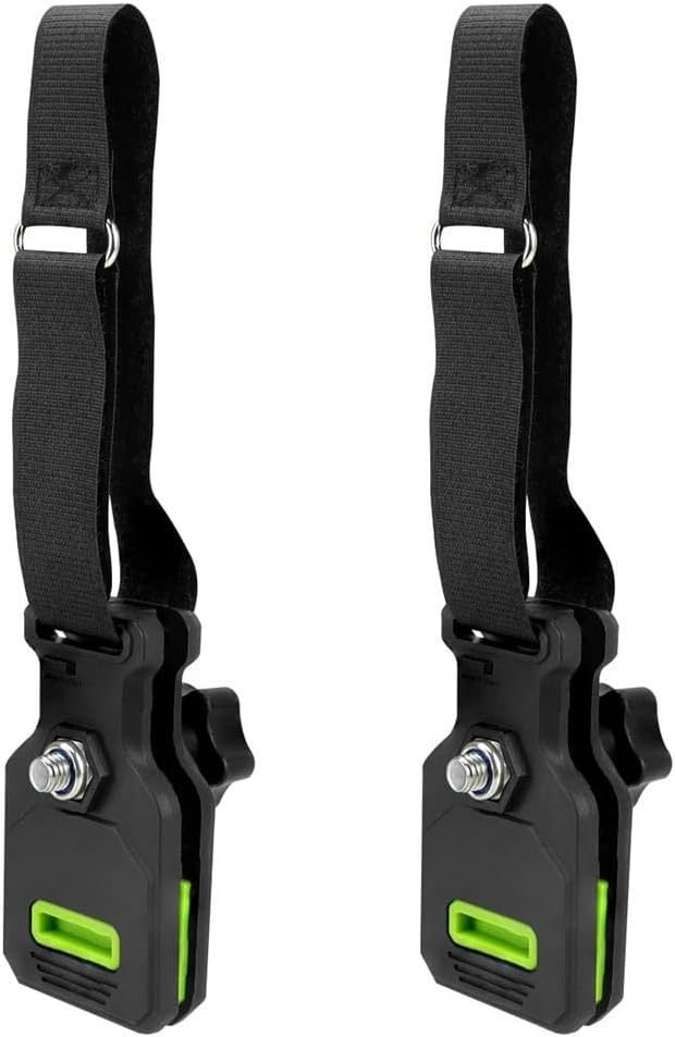 Upgraded RV Awning Clamps 2 Pack – Strong Holding Nylon Clips with Anti-Slip Pads, UV Resistant Prevents Flapping & Tears(Small Size)