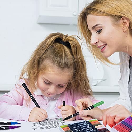 APOGO Mandala Stifte Malstifte für Erwachsene: 36 Faserstifte Bullet Journal Stifte für Kalender Familienplaner 2023… – Bild 8