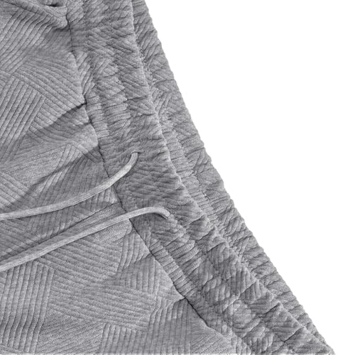 Bermuda homme tissu texturé short décontracté large avec cordon ajustement - 5
