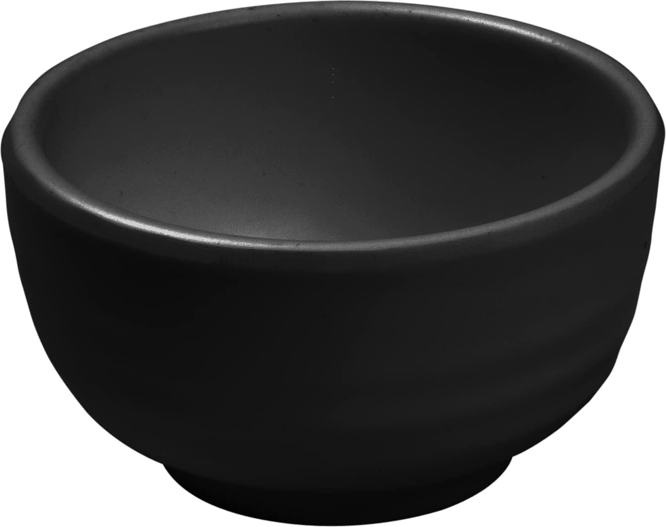 ServewellMelamine Horeca Round Mini Bowl Black 6Cm