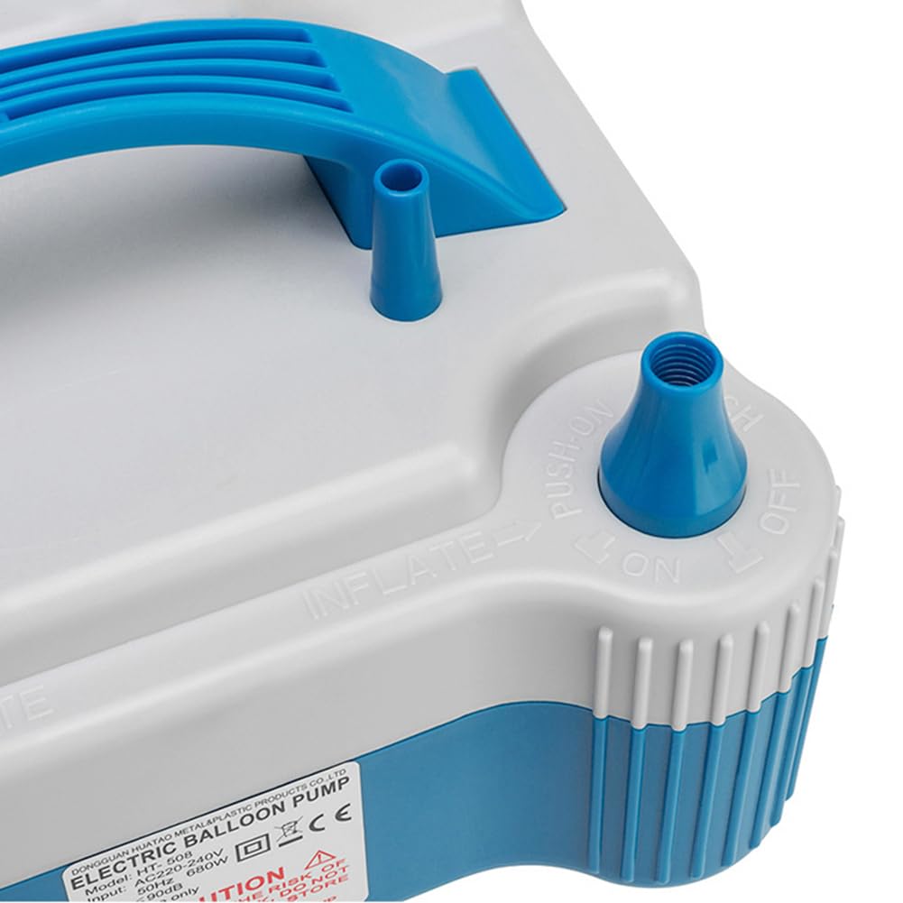 Pompa elettrica per palloncini - Gonfiatore portatile da 22 x 19 x 15 cm, materiale ABS