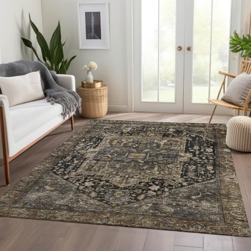 Addison Rugs Chantille ACN1240 Fudge 3' x 5' Indoor/Outdoor, Machine Washable, Easy Clean, Non Shedding, Bedroom, Living Room, Dining Room, Kitchen, Patio Rug by Addison Rugs - Image 4