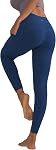 ALONG FIT Leggings for Women with 3 Pockets Buttery Soft High Waisted Yoga Pants Non-See-Through Full-Length Tights