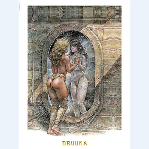 Poster Druuana Anima SERPIERI 30x40cm pour décoration murale