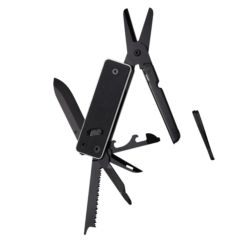 ROXON KS2E D2 Blade 13 in 1 Mini Multi Tool G10 handle