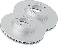 Vista 1 de New Set Brakes VIC-4939 Externally Vented Brake discs 2 pcs front left / right no wheel fitting pivot compatible with MERCEDES CITAN / MINIVAN W415