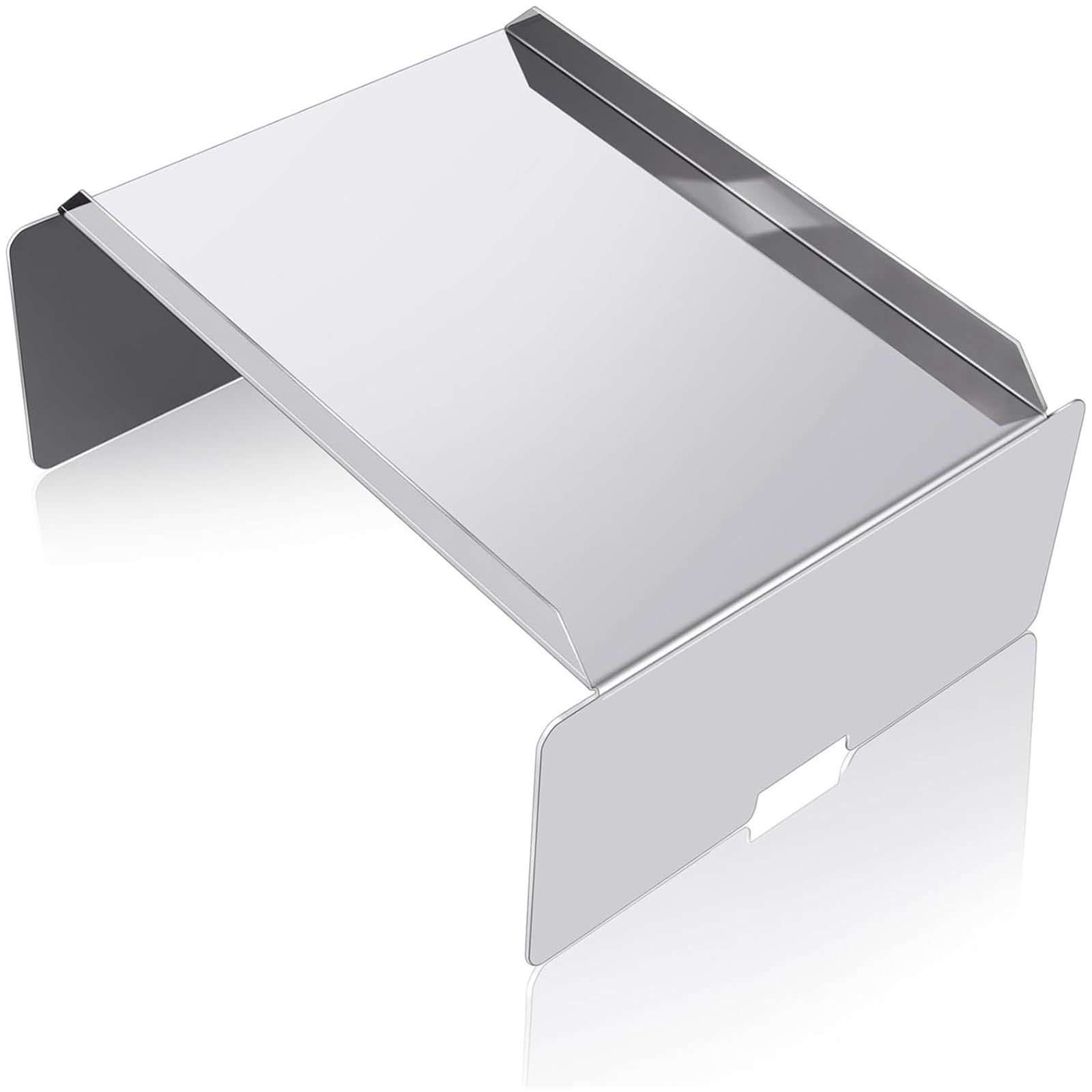 Piceioep Portable Heat Baffle Replacement Part Practical Metal Heat Deflectors Plate for Barbecue Grills Accessories Distribution Grills Baffle