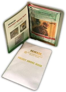 Pocket Smoke Mask, Carbon Filter, Resists Heat