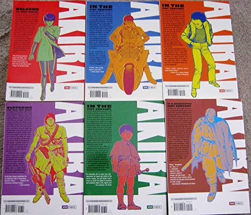 Image of Akira Manga Complete Set, Vol. 1-6