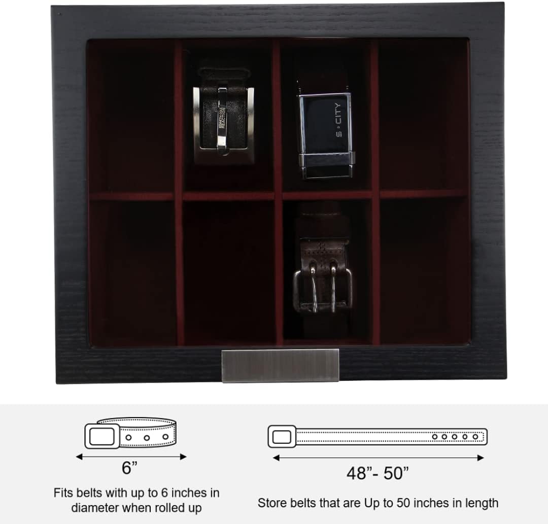 Executive Belt Man Belt Box and Organizer