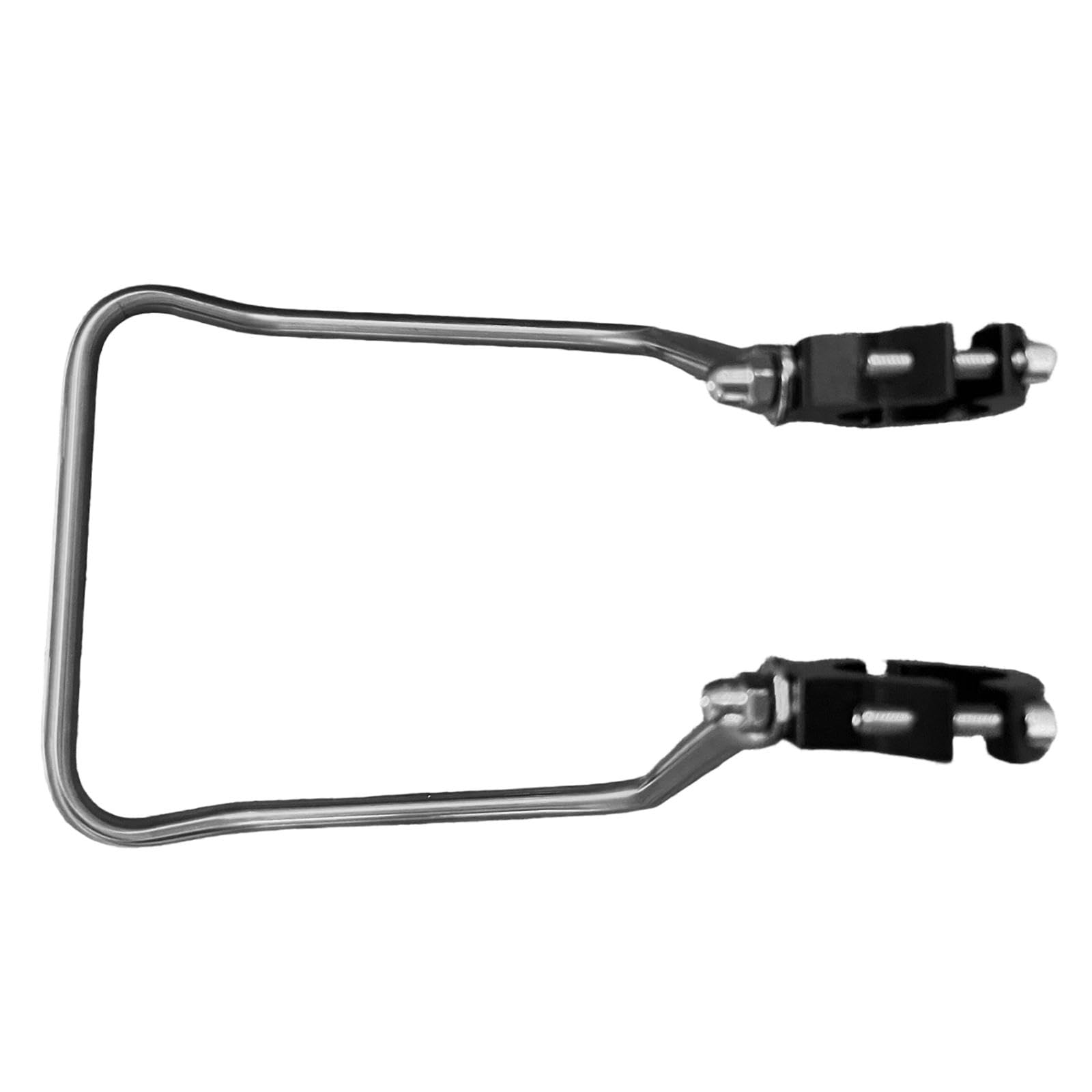 Milageto Porte-Bagages Avant pour vélo en Acier Inoxydable, Accessoire de Remplacement Robuste, Sac de vélo Professionnel à Grande capacité de