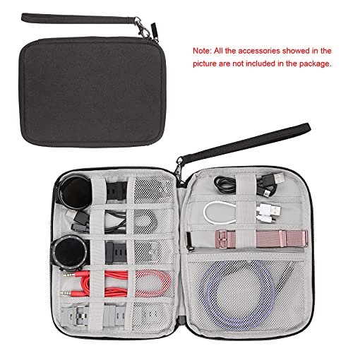 KKcare Organizador eletrônico Nylon Travel Cable Organizer Bag Acessórios eletrônicos Estojo de arma