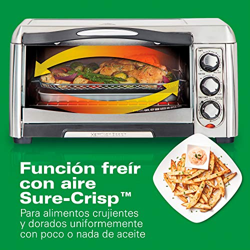 Hamilton-Beach-31323-Sure-Crisp-Air-Fry-Fryer-Toaster-Oven-6-Slice-Capacity-Stainless-Steel