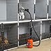 METROVAC AFTD-3: Air Force Commander 2-Speed Dryer - Orange | 4.0 HP | Professional Pet Grooming Blower | Made in USA