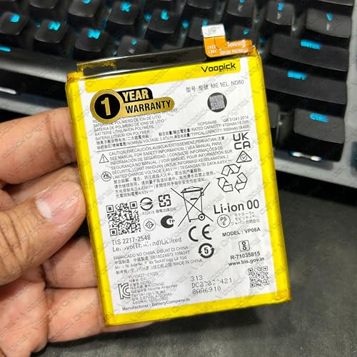 Image of ND50 Battery for Motorola Moto G62 5G with 1 Year Warranty. [5000mAh-Capacity] (Blue)
