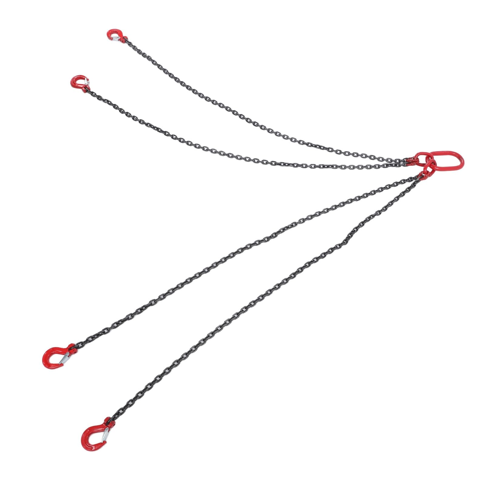 Eslinga de Cadena de 4 Patas Cadena de Elevación de Acero Duradera para Sitio de Construcción Minera 1,5 M 4 Patas (6T)