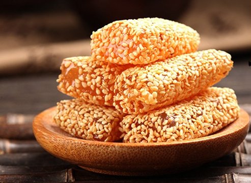 Chinese Snacks Chewing Soft Seasame Candy 400g (14oz)