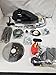 80cc 100 cc Motorized Bicycle Parts Kit, No Engine (36 Tooth Black Carburetor)