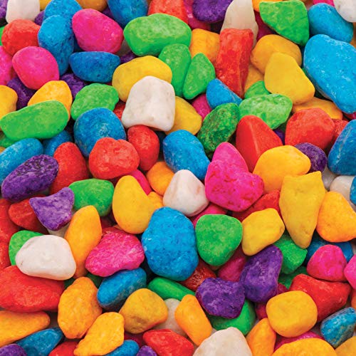 Baker Ross AW515 Mini Piedras de Colores (Paquete de 750 g