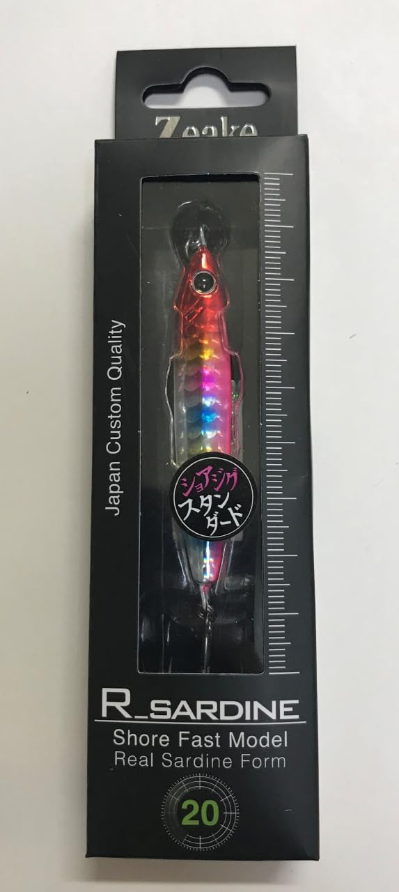 Amazon.co.jp: ジーク Rサーディン 20g #レッドヘッドレインボーGB