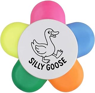 Azeeda 'Silly Goose' Flower Shape Highlighter...