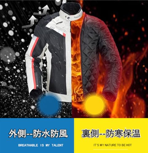 RENHE メンズバイクジャケット GR-Y07