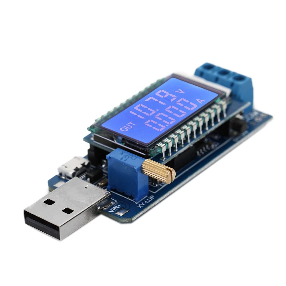 xcluma 5V To 3.3v 9V 12V 24V Desktop Power Module Battery Capacity Tester