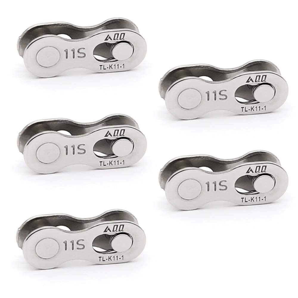 AQQBicycle Missing Link 1/6/7/8/9/10/11/12 Speed Bike Chain Connector Lock Set MTB Road Bicycle Connector for Quick Master Link Joint Chain pin
