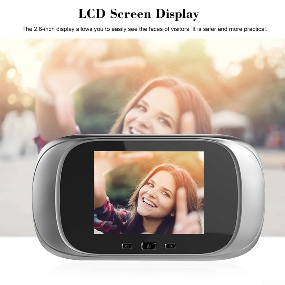 HpLive Judas Électronique ABS pour robuste Vision Grand Angle Judas(Gold)