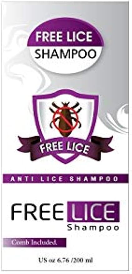 shampoo Anti lice herbal shampoo 200 ML Comb included