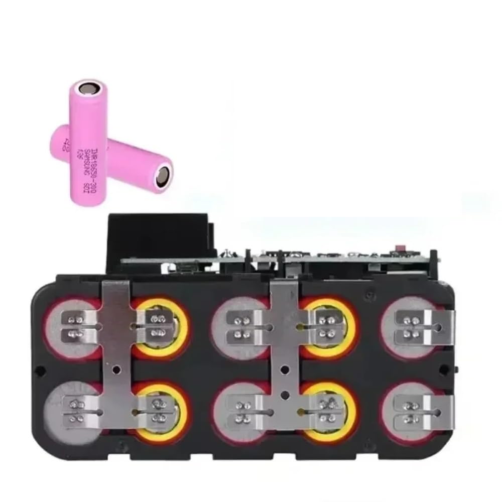 Compatibile con Milwaukee M18 48-11-1815 48-11-1850 2646-20 2642-21ct servizio M18 XC Caricabatteria positivo for batteria al litio 18V 12000mAh(MWQ 12A)
