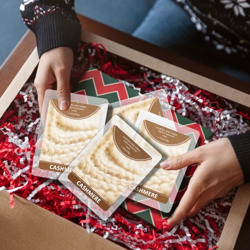 Image of SCENTORINI Wax Melts, Cashmere Scent Soy Wax Cubes for Wax Warmer, 4 Pack