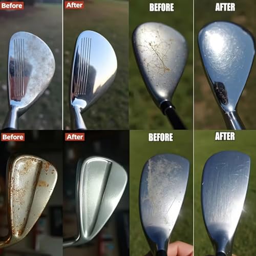 Iron Cleaner Kit: Advanced Blend to Dissolve , Revitalizing Paste for Heads with Applicator Provides Recovery Gloss Finish | Players Pros Enthusiast