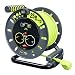 Produktbild Masterplug Pro-XT Kabeltrommel, 25 m, USB, Verlängerungskabel, 4 Schuko + USB, 3000 W, Grau/Pistaziengrün
