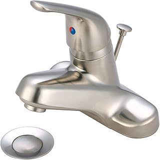 ELITE - Single Handle Bathroom Faucet - Brushed Nickel