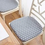 Cómo saber si es de algodón bueno o malo: Consejos para identificar la calidad Cojín De Silla,Cojín De Silla Delgado,Alivio De Cóccix Y Ciática,Cojines De Asiento Lavables Alfombrillas Cojín De Silla for Piso Sofá Mesa De Comedor Oficina Decoración Del Hogar-B 40x42cm(16x17inch)