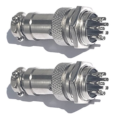 Conectores de cable con clavija de 8 pines CESS 2 unidades miniatura 3