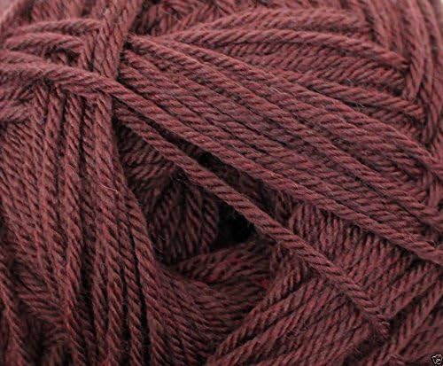 DY CHOICE Aran Knitting Yarn 400g with Wool 507 Chocolate
