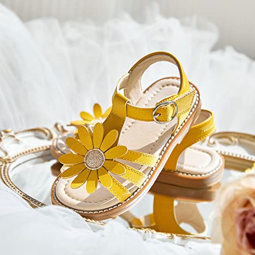 Image of Kiderence Toddler Girls Sandals Little Girls Kids Summer Shoes Toddler Sandals