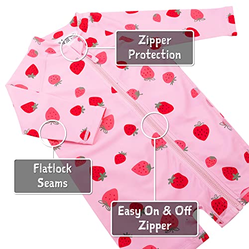 JAN & JUL Long Sleeve 1-pc UV Jumpsuit Rash Guard (Baby, Toddler)4