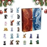 Options d'affichage: Conçu pour une utilisation murale ou sur table, le Calendrier de l'Avent Dragon 2025 rehausse la décoration intérieure tout en s'adaptant aux divers scénarios comme les expositions domestiques, les studios ou les occasions spéciales. Un choix cadeau stylé et réfléchi pour Noël.