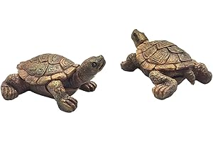 MAOMIA Miniature Ceramic Turtles: A Splash of Charm for Your Aquarium or Fairy Garden
