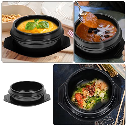 Vaguelly Tigela Coreana Dolsot Tigela Bibimbap Coreana Tigela De Sopa Panela Coreana Bandeja Panelas