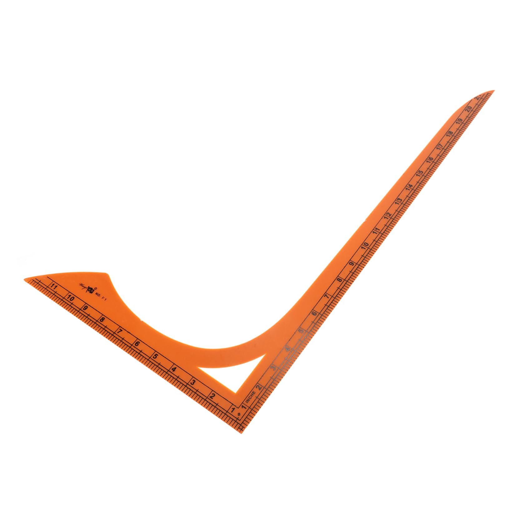 HAPINARY 1pc l Shape Sewing Ruler for Beginners Double Scale l Shaped Gauge Tailor Craft Tool Measure Tool Lightweight Portable