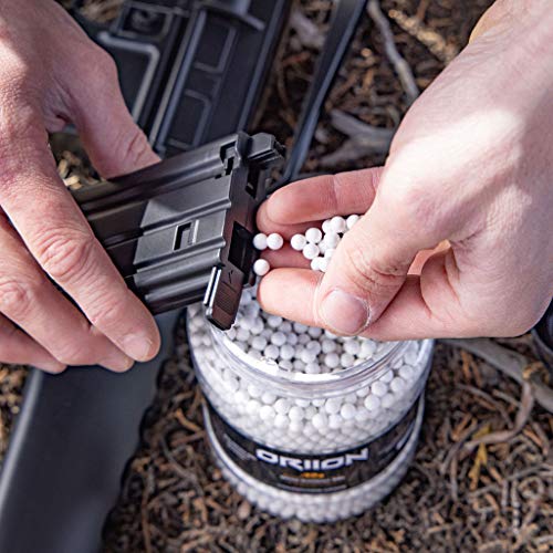 Oriion 6Mm Biodegradable Airsoft Bbs | Airsoft Bullets For High Precision & Greater Range | Airsoft Ammo | Airsoft Bbs .20G | Airsoft Pellets For Aegs, Pistols & Rifles | 5000 Rounds 6Mm Bbs #TOP2