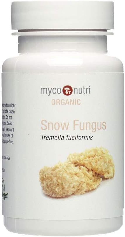 Myconutri Organic Snow Fungus Capsules 60 Veg caps